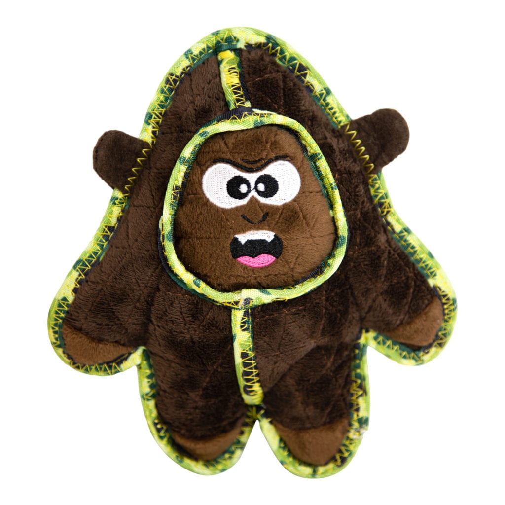 xtreme seamz gorilla dog toy