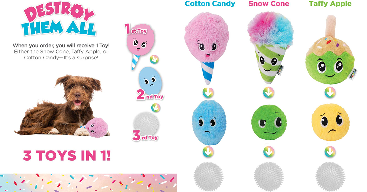 Destroy Them All are fun collectible toys for dogs
