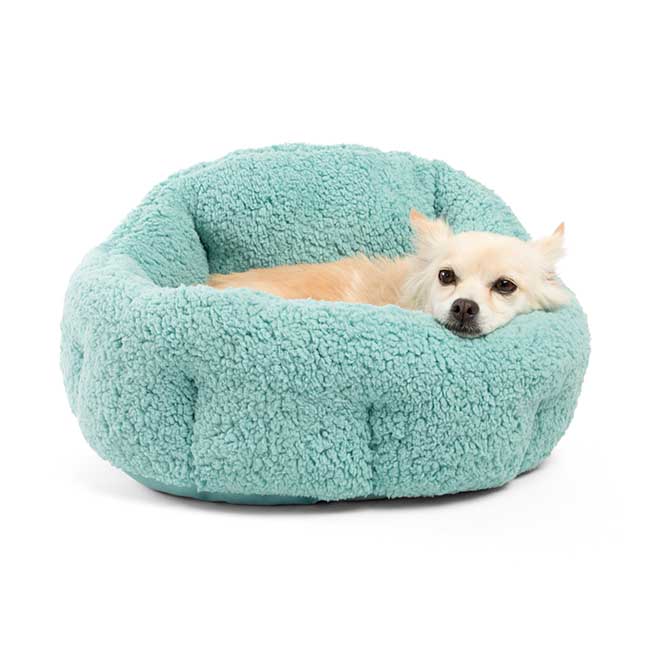 deep dish cuddler pet bed