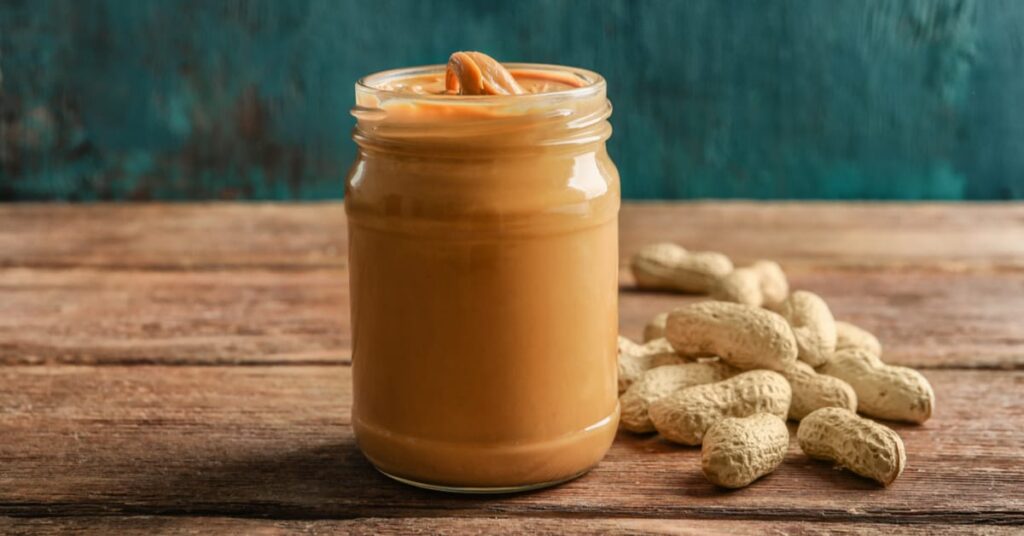 jar of peanut butter