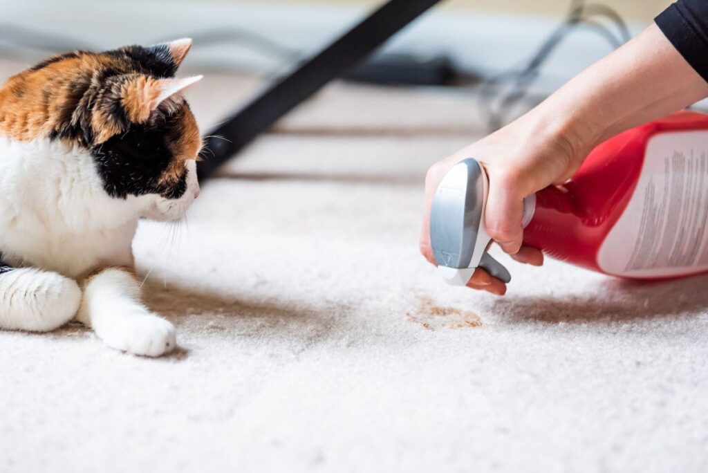 how to help a cat with a hairball